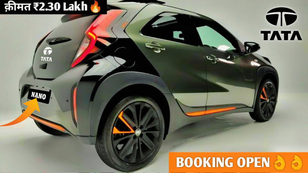गरीबों के बजट में Tata Nano EV हो गई लॉन्च, 400 KM रेंज और 150 KM/H रफ्तार, कीमत सिर्फ ₹2 लाख