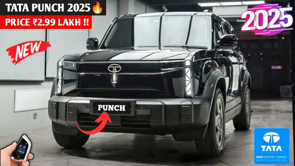 फाइनली! कंटाप लूक के साथ मार्केट मे लॉन्च हुई 2025 Tata Punch जबरदस्त कार,जानें क्या कुछ होगा खास?